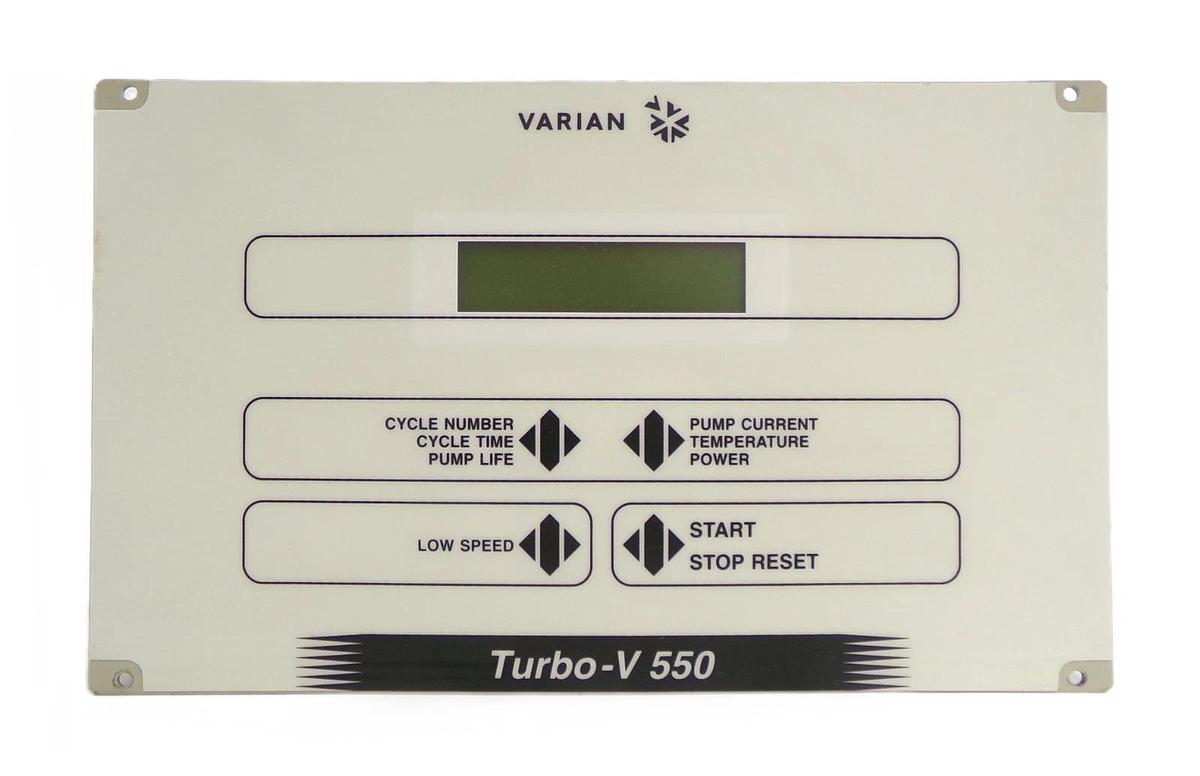 Used Turbo-V 550 C.U. Varian 9699444S012 Turbomolecular Pump Controller Working