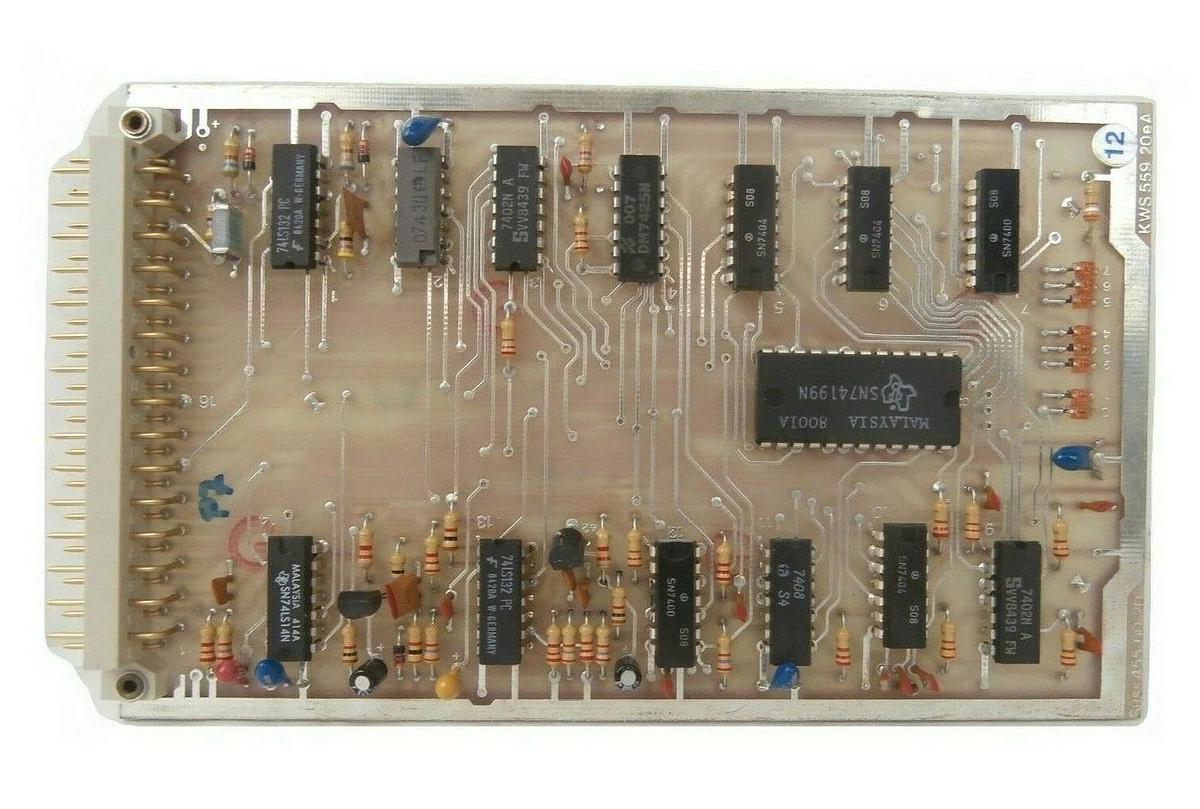 Used Karl Suss 455-60-20 PCB Card 559.20eA MJB 55 Wafer Mask Aligner Working Surplus