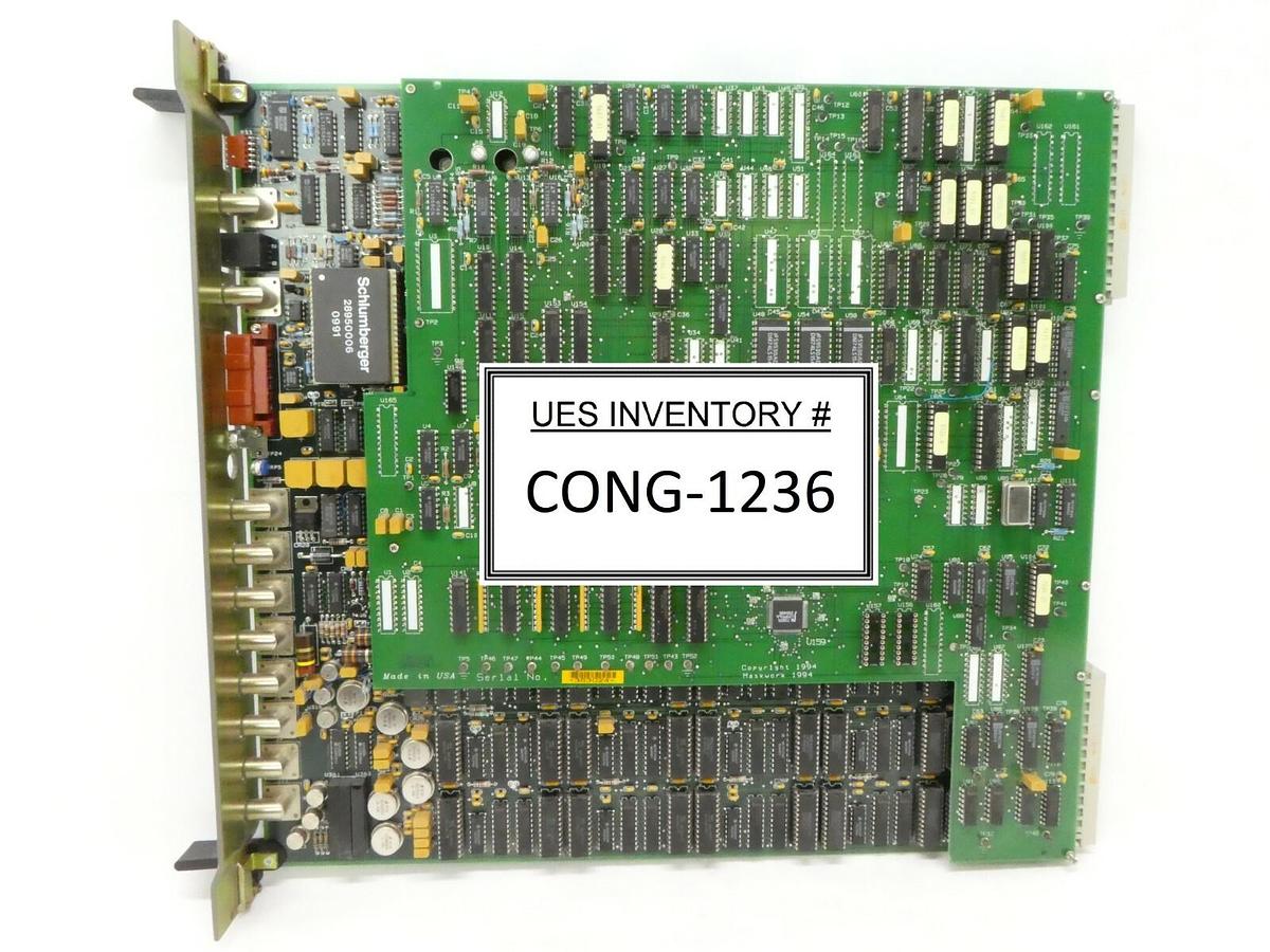 Used Schlumberger 97847535 Image Processor PCB Card IDS-1000 97847533 97847531 Spare