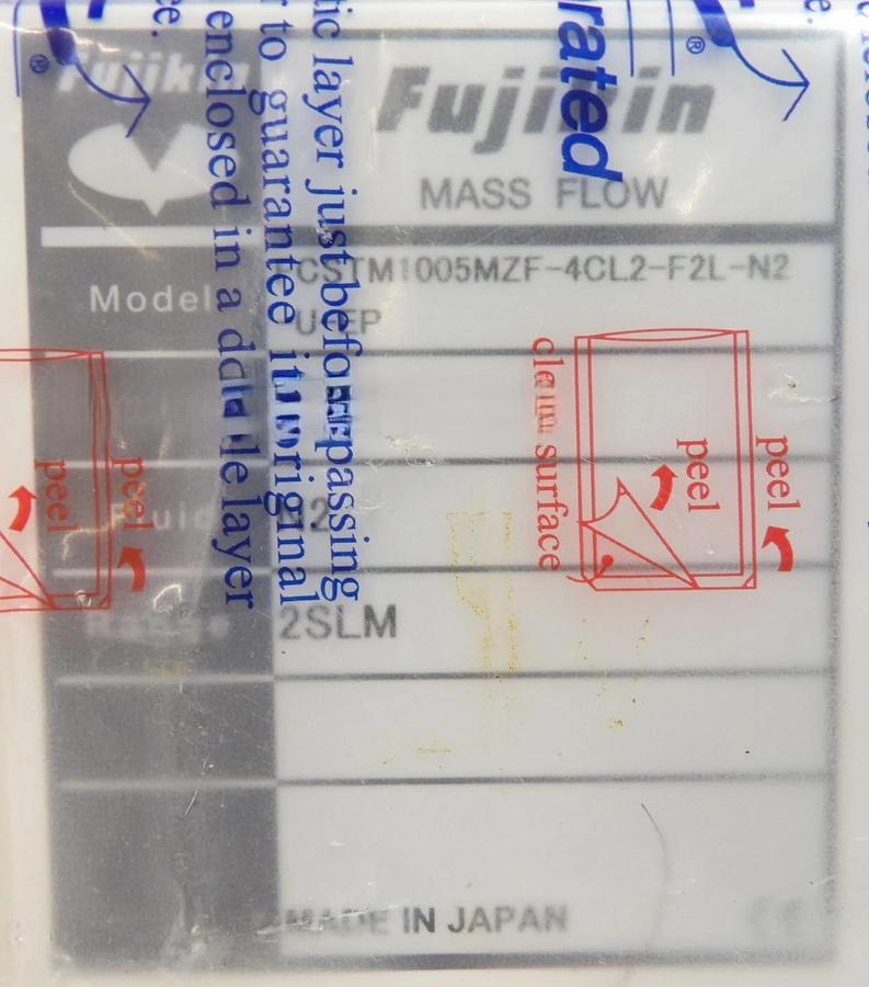 Fujikin FCST1005MZF-4CL2-F2L-N2-U-EP Mass Flow Controller MFC T 1000M New
