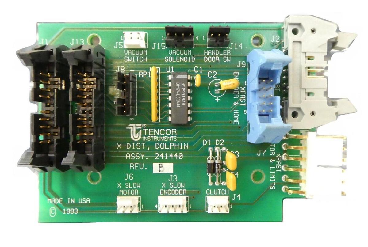 Used Tencor Instruments 241440 Dolphin Distribution X-DIST PCB KLA-Tencor New Surplus