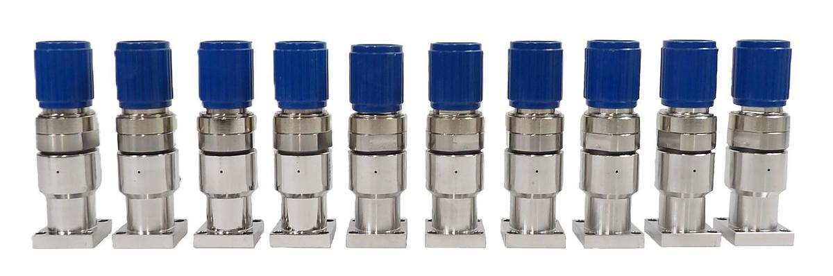 Used Parker Veriflo 45800745-1 Diaphragm Valve Reseller Lot of 10 Working
