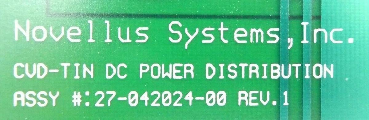 Novellus Systems 27-042024-00 DC Power Distribution PCB CVD-TIN New Surplus