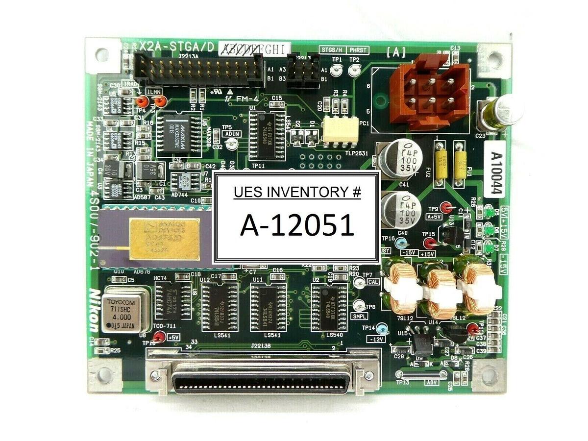 Used Nikon 4S007-902-1 X2A-STGA/D Board PCB NSR-S204B Step-and-Repeat Working