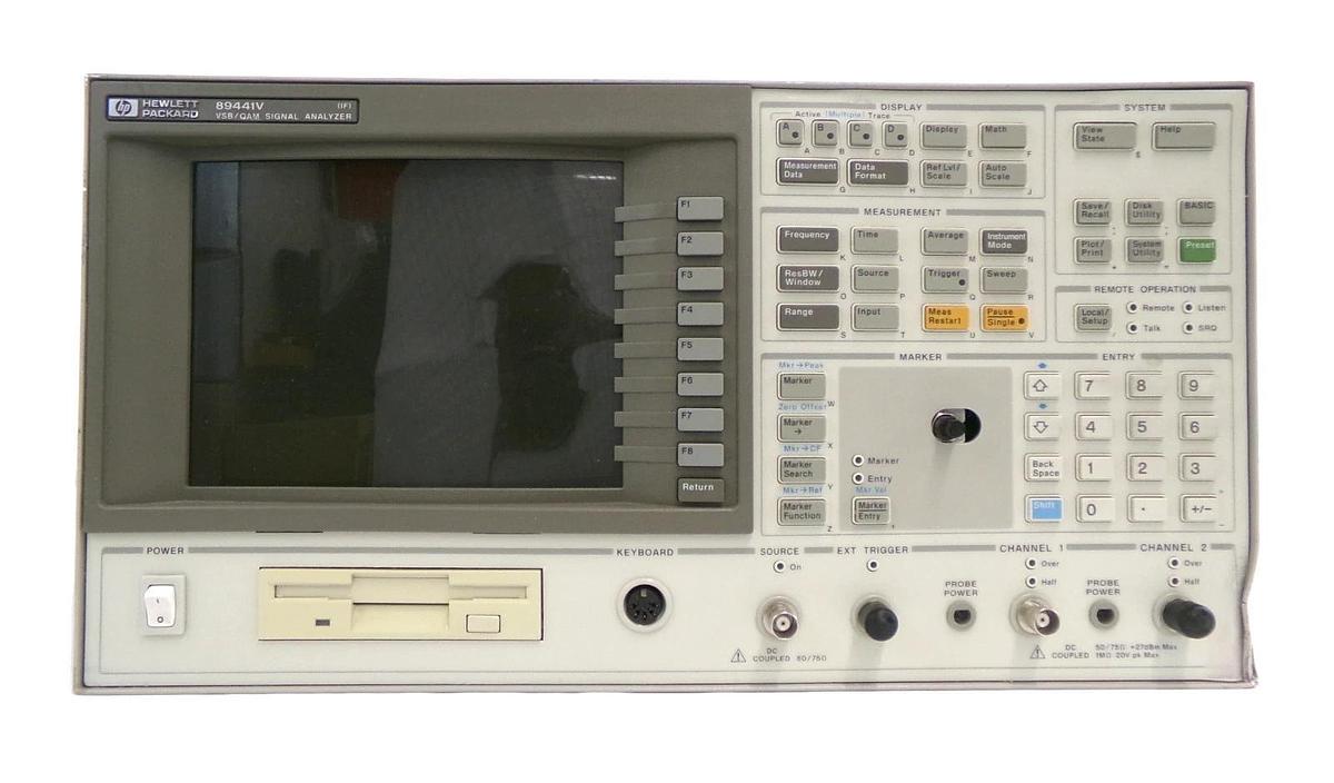 Used HP Hewlett-Packard 89441V VSB/QAM Vector Signal Analyzer (IF) AY9UFGUG7VID As-Is
