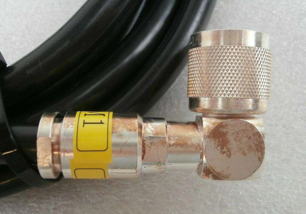 Used TEL Tokyo Electron 3S86-051850-11 RF Cable 10 Foot Trias Working Spare