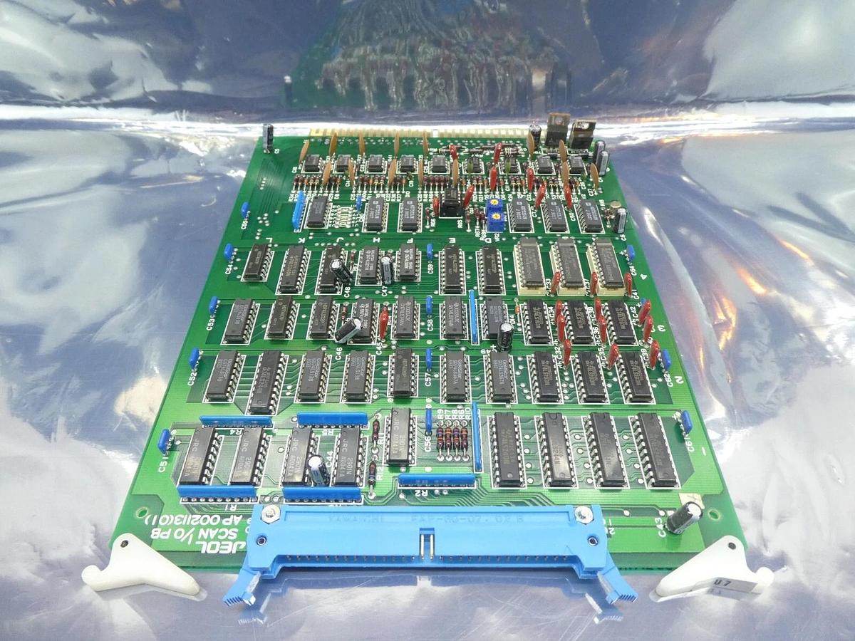 Used JEOL AP002113(01) I/O PCB Card SCAN I/O PB JSM-6300F SEM Working Surplus