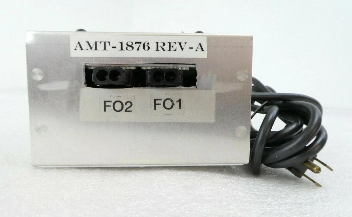 Used Varian Ion Implant Systems AMT-1876 Voltage Source/DVM Remote Control Working