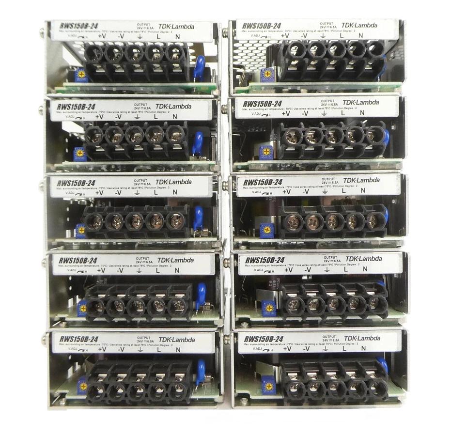 Used TDK-Lambda RWS150B-24 Power Supply Module Reseller Lot of 10 Working