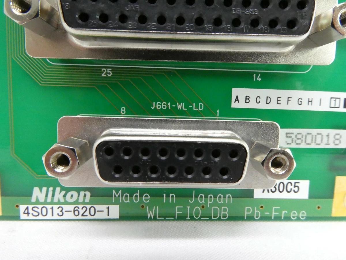 Used Nikon 4S013-620-1 Interface Board PCB WL_FIO_DB NSR-S610C Working Spare