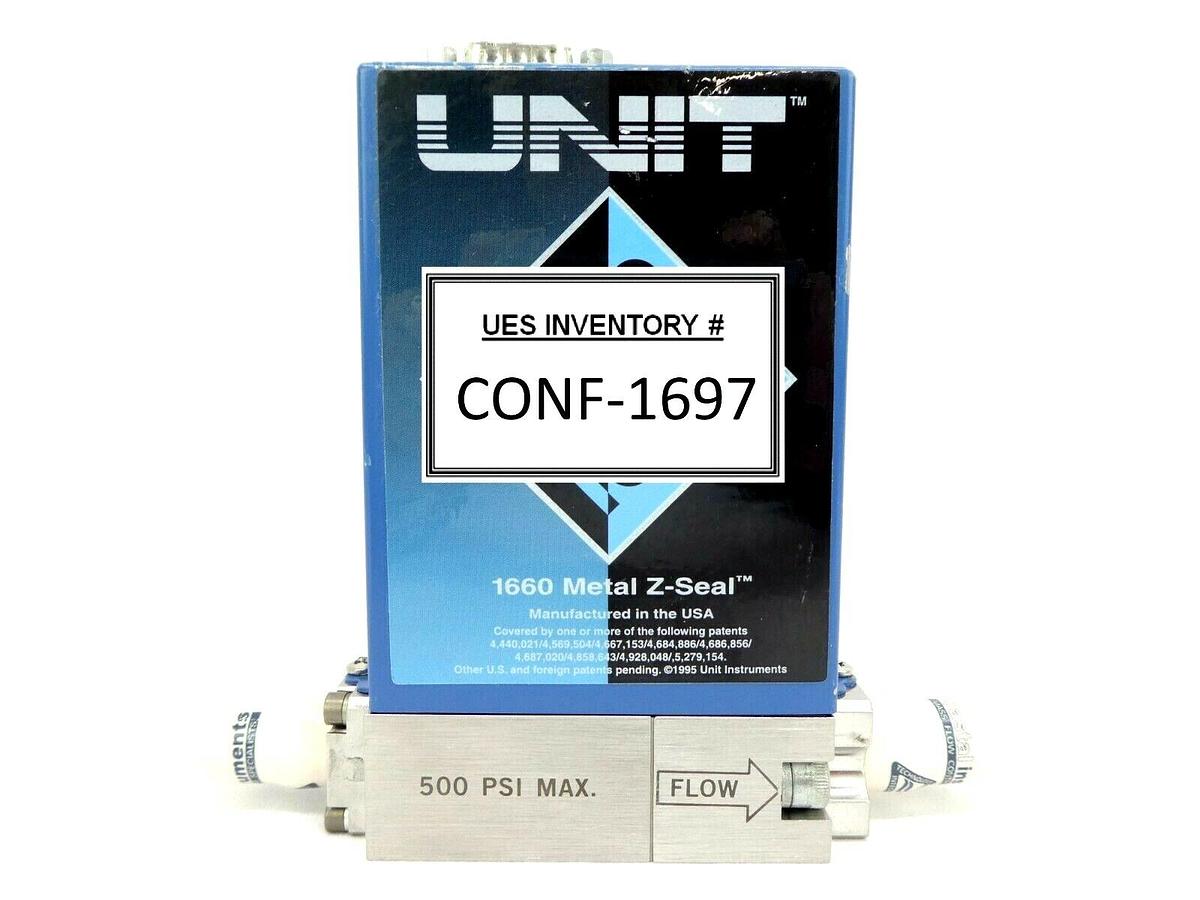 Refurbished UNIT Instruments UFC-1660 Mass Flow Controller MFC 10 SLPM O3 1660 Refurbished