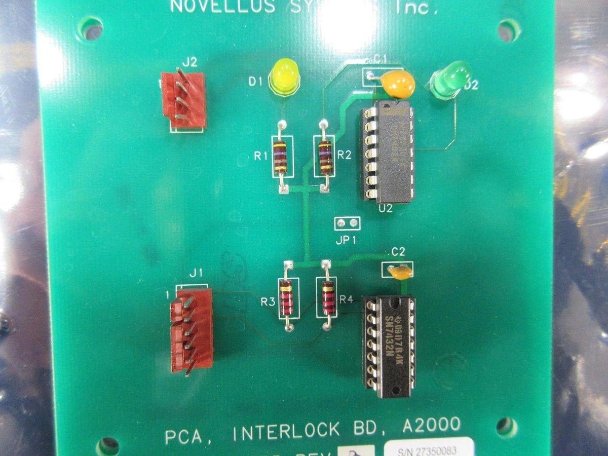 Used Novellus Systems 90-2735 Interlock Board A2000 PCB Rev. B Lot of 4 Working