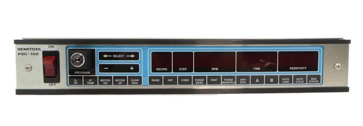 Refurbished Semitool 900R0023-05 Spin Rinse Dryer Controller PSC-102 W/Key Refurbished
