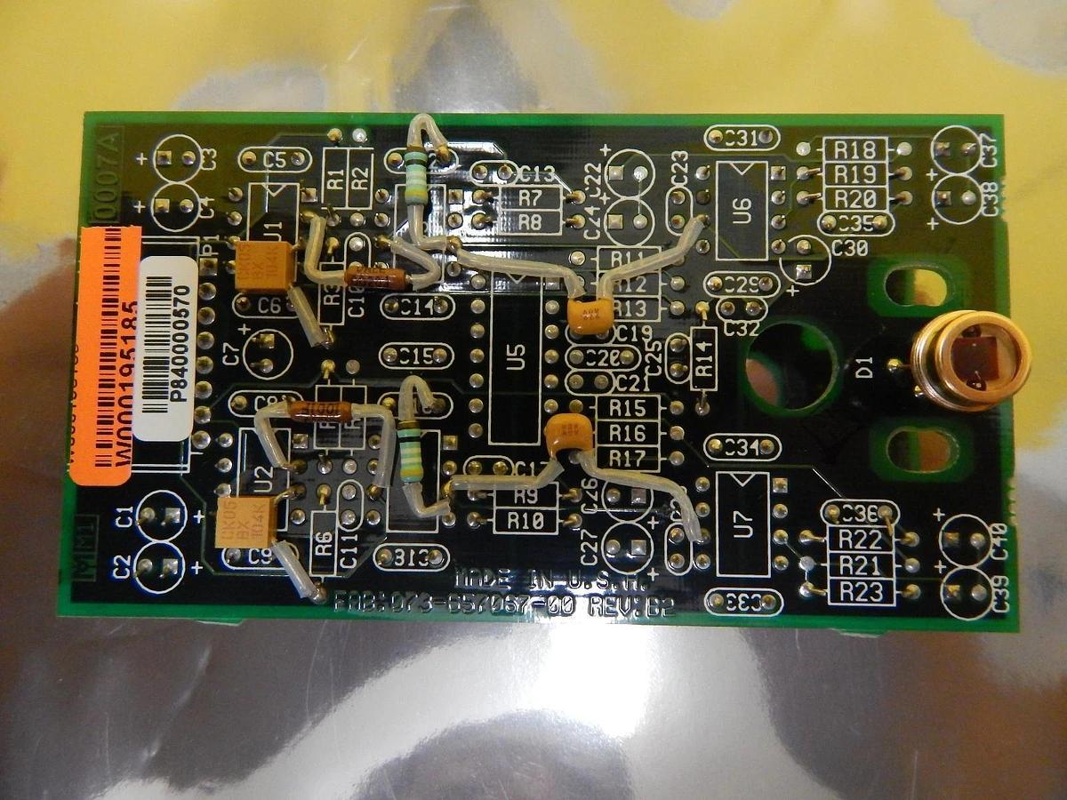 Used KLA Instruments 710-657068-00 AF Pulse Sensor Preamp Rev. EBO 2132 Used Working