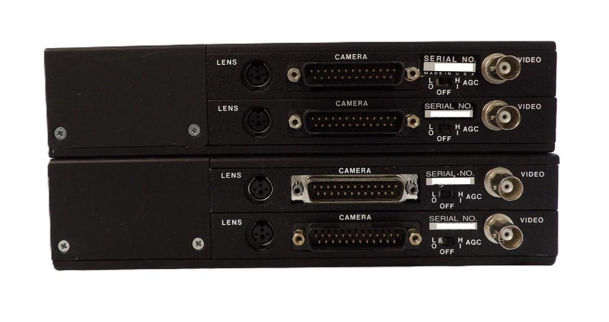 Used Xynetics Electroglas 8767-1 Camara Interface Control Unit Lot of 2 Working