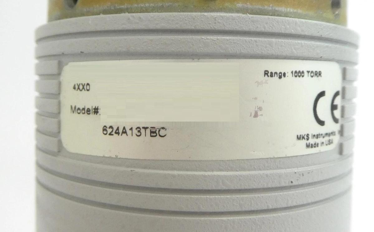 Used MKS Instruments 624A13TBC Baratron Pressure Transducer Type 624 Working Surplus