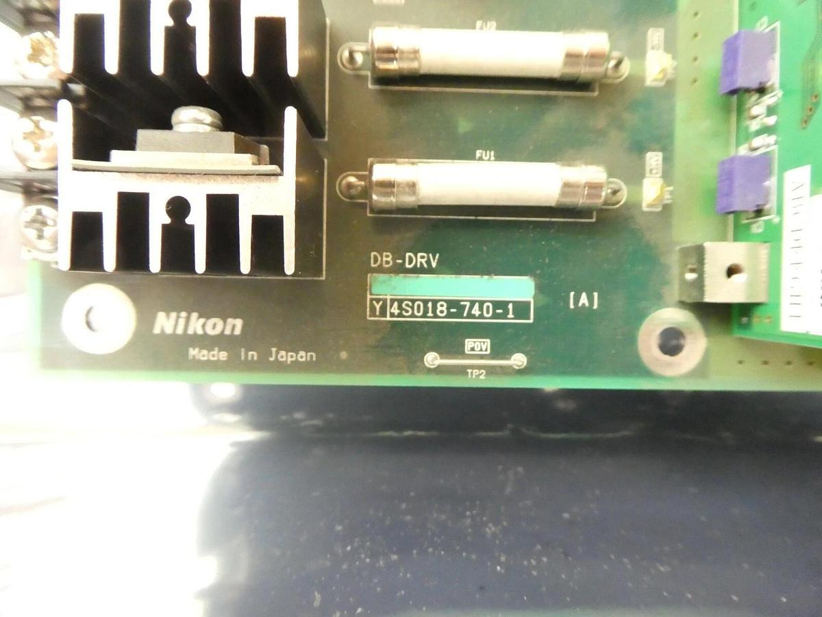 Used Nikon 4S018-740-1 Driver Board PCB DB-DRV WYR Linear Motor Controller Working