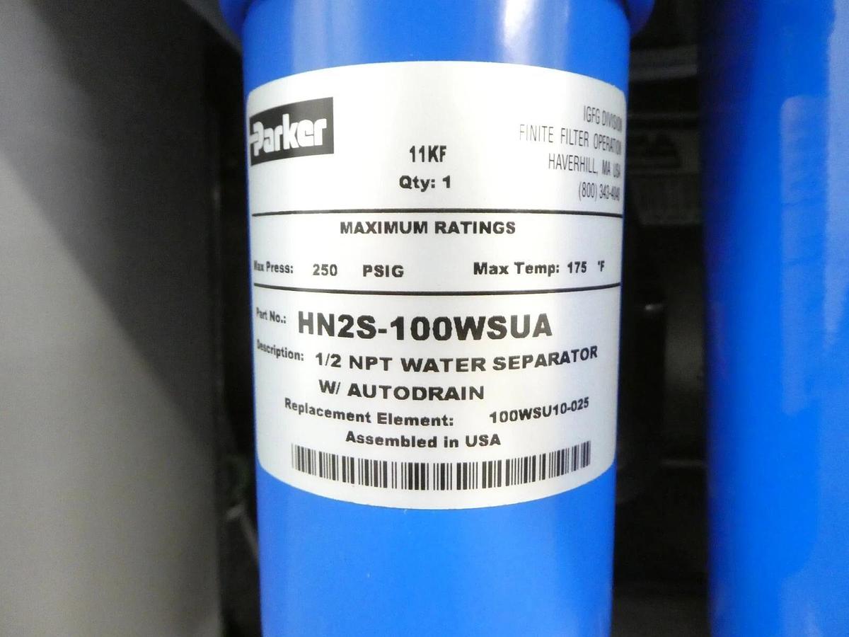 Used Parker ALIGN-MG-NA Tri-Gas Nitrogen Generator ALIGN Series Spare Surplus