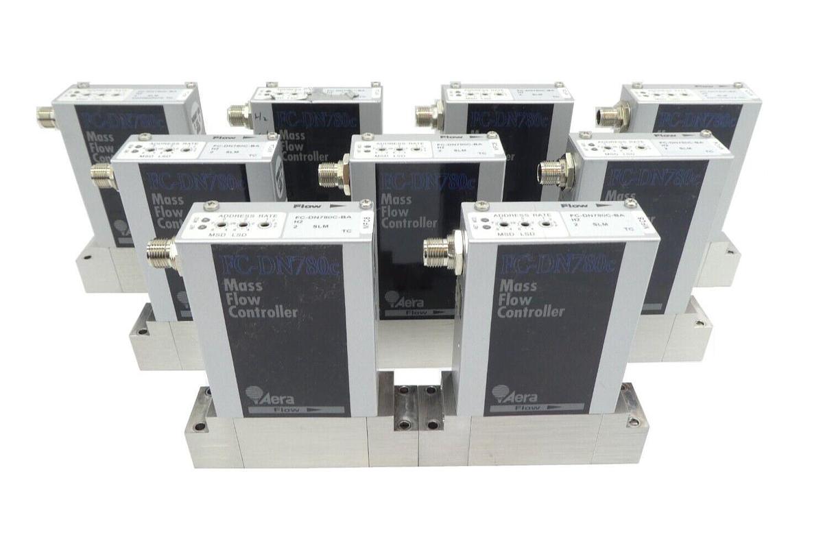 Used Aera FC-DN780C-BA Mass Flow Controller MFC Lot of 9 AMAT 0190-27064 0190-2845