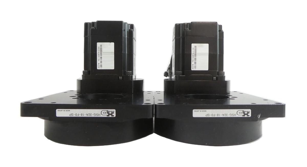 Used Yaskawa YSC-SGM7A-02-006 Servo Motor Assembly HSG-32A-18-FO-SP Lot of 2 Working