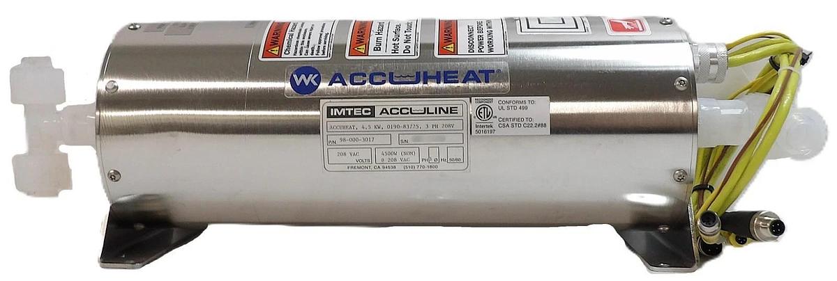 Used Imtec 98-000-3017 Accuheat Chemical Heater AMAT 0190-83725 Working