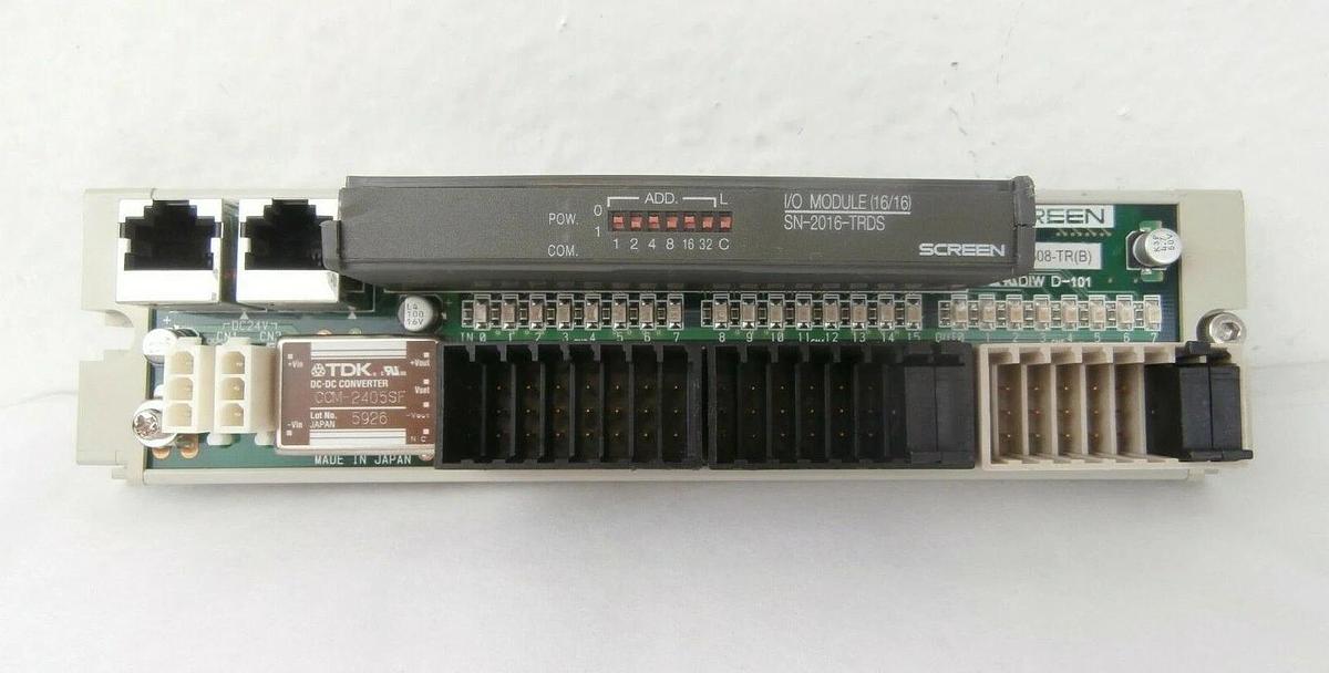 Used DNS Dainippon Screen DS-1608-TR (B) I/O Module PCB SN-2016-TRDS Lot of 3 FC-3000