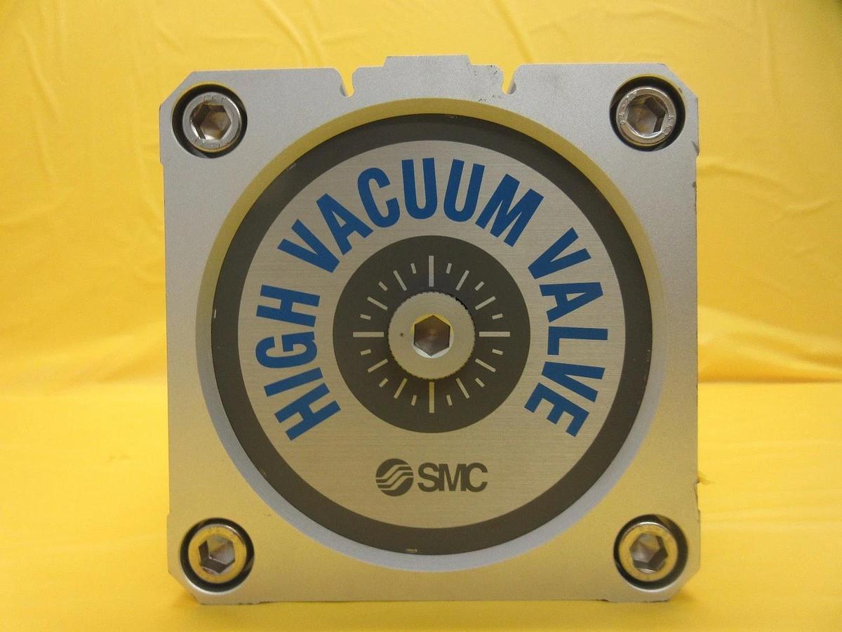 Used SMC XLD-100D-X862 Pneumatic High Vacuum Angle Valve ISO100 Used Working