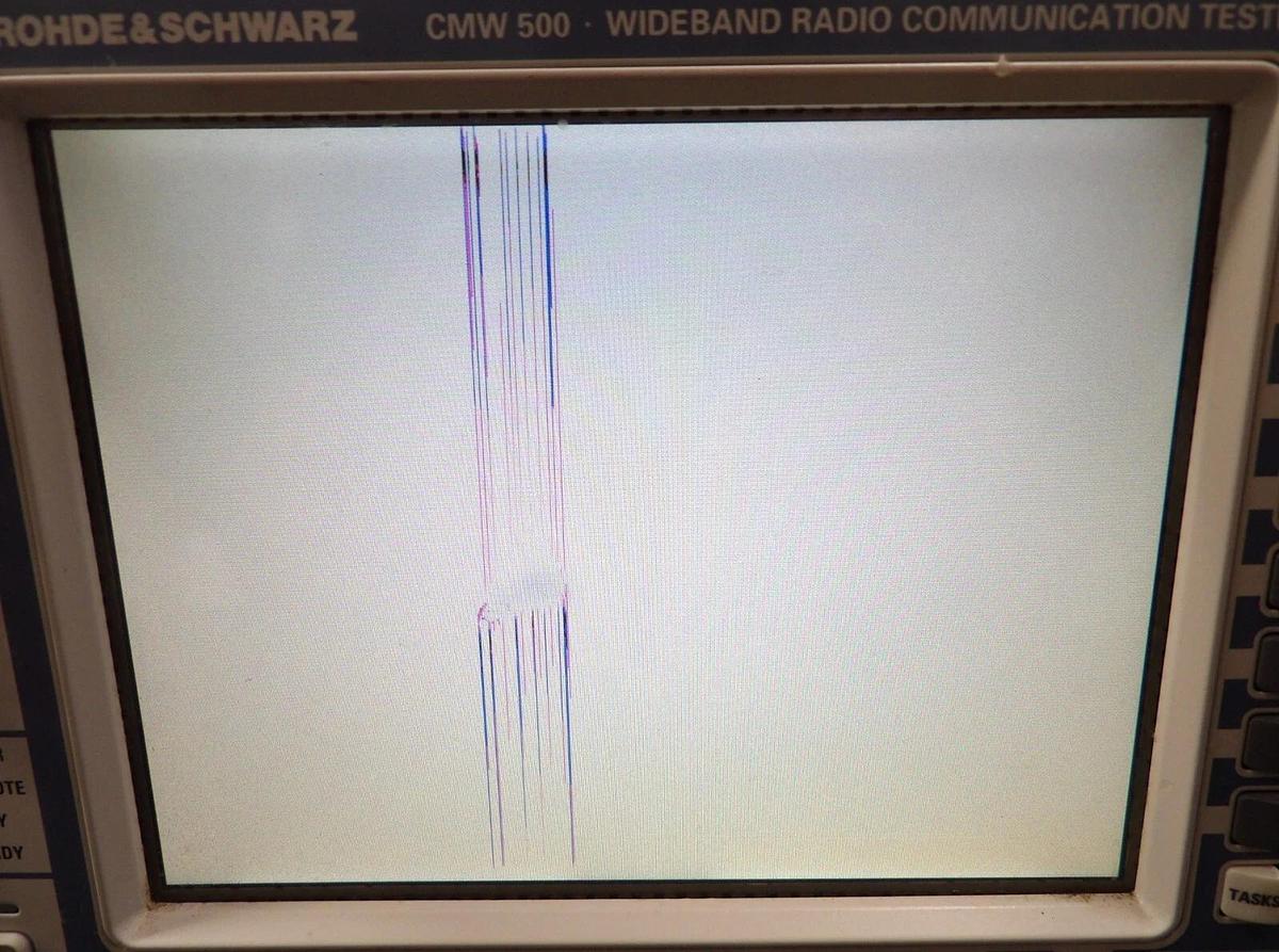 Used Rohde & Schwarz 1201.0002K50 Wideband Radio Tester CMW 500 Damaged Screen As-Is