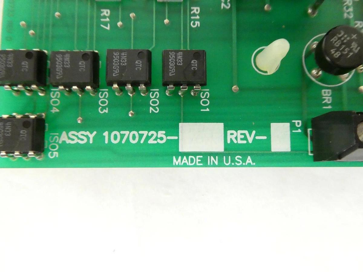 Used Verteq 1070725 IPA Level Switch PCB PSD Assembly 1070723-1 Working Surplus
