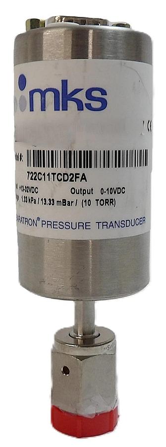 Used MKS Instruments 722C11TCD2FA Baratron Pressure Transducer Surplus