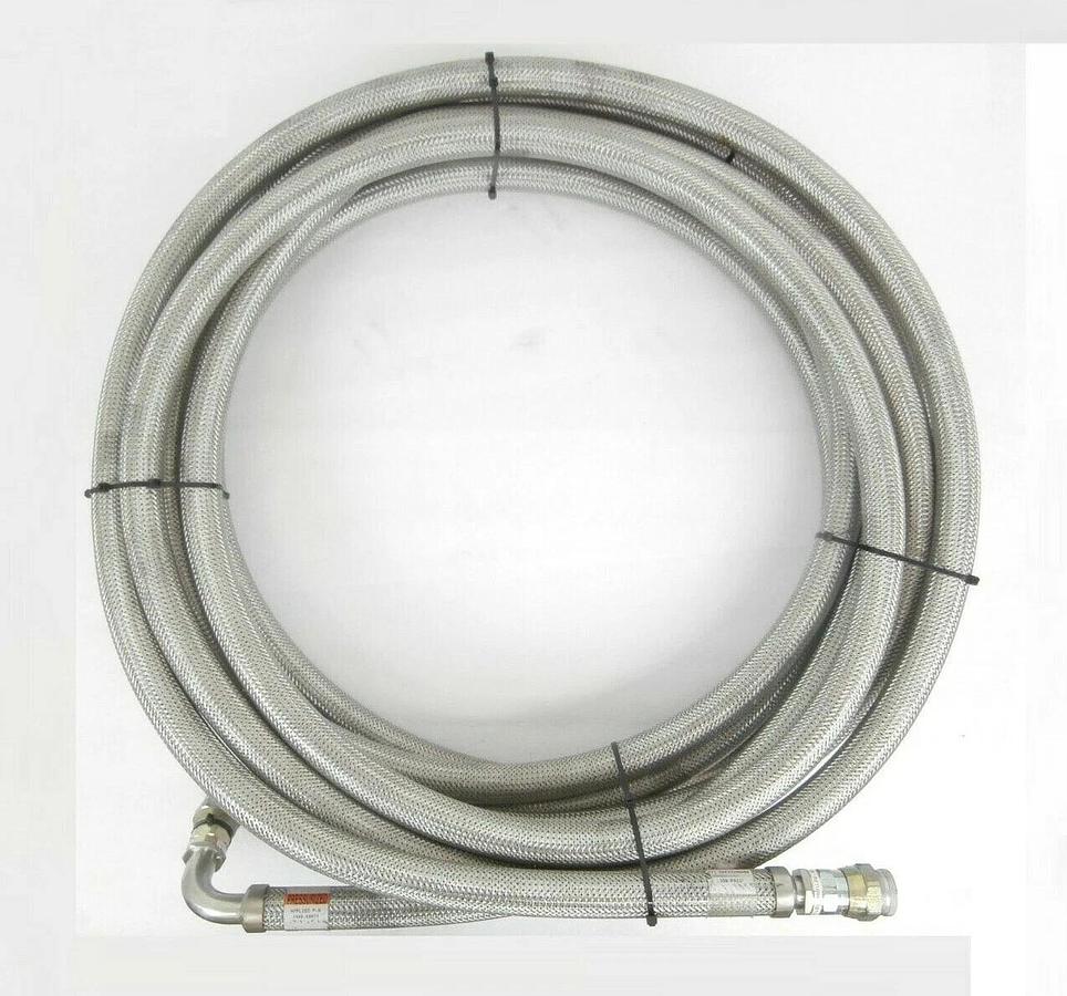 Used CTI-Cryogenics 8043339G600 Cryopump Return CryoLine 50' AMAT 3400-00059 Working