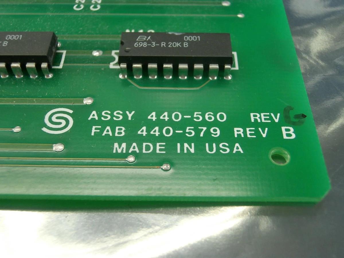 Used SCI Solid Controls 440-560 Processor Board PCB Card 440-579 Used Working