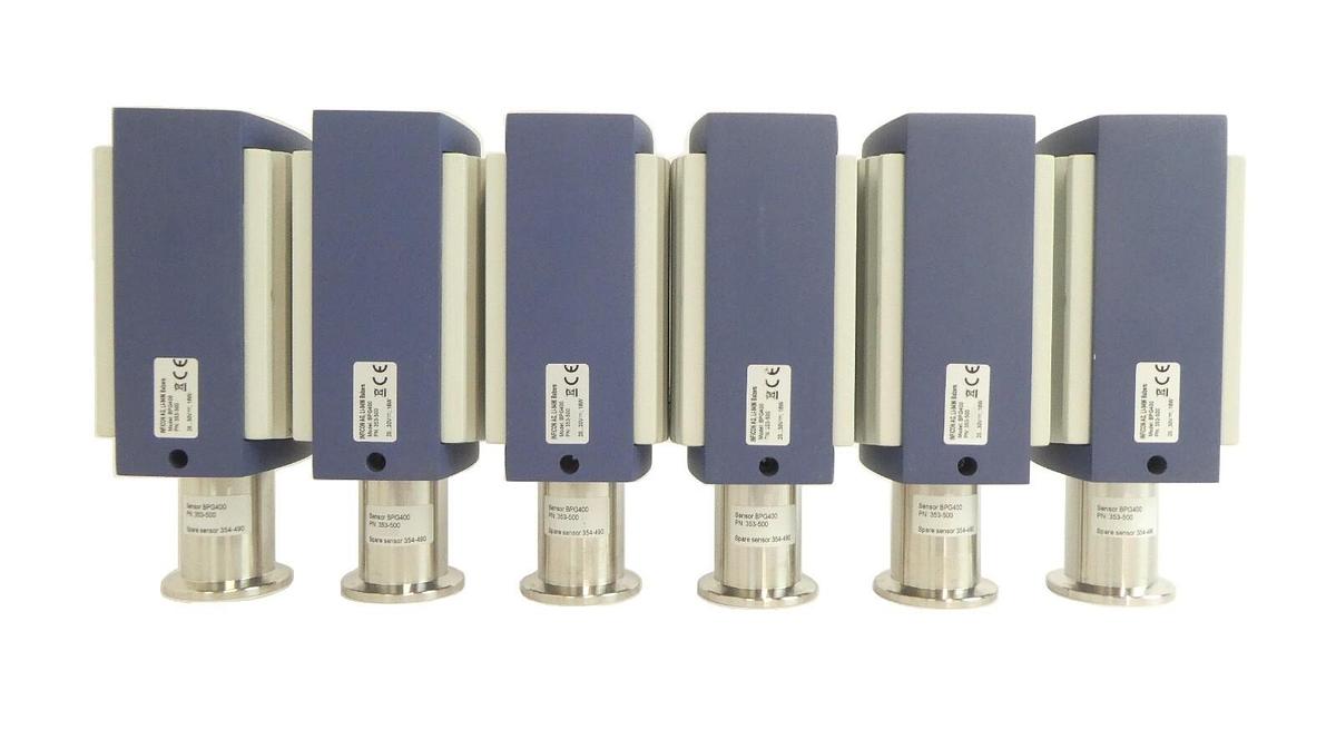 Used Inficon 353-500 Pirani Vacuum Gauge BPG400 Reseller Lot of 6 Working