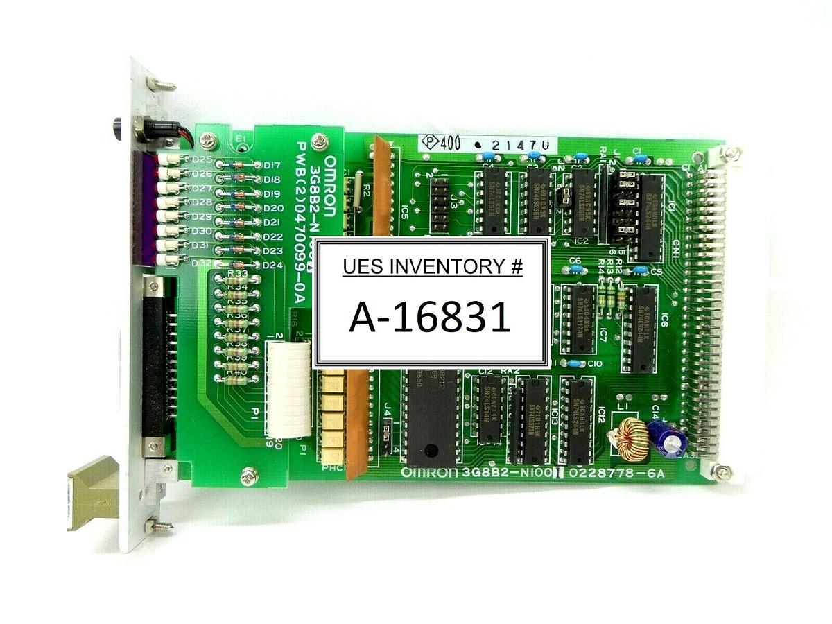 Used Omron 3G8B2-NI001 PCB Card NI001 TEL Tokyo Electron 3286-002066-1 P-8 Working
