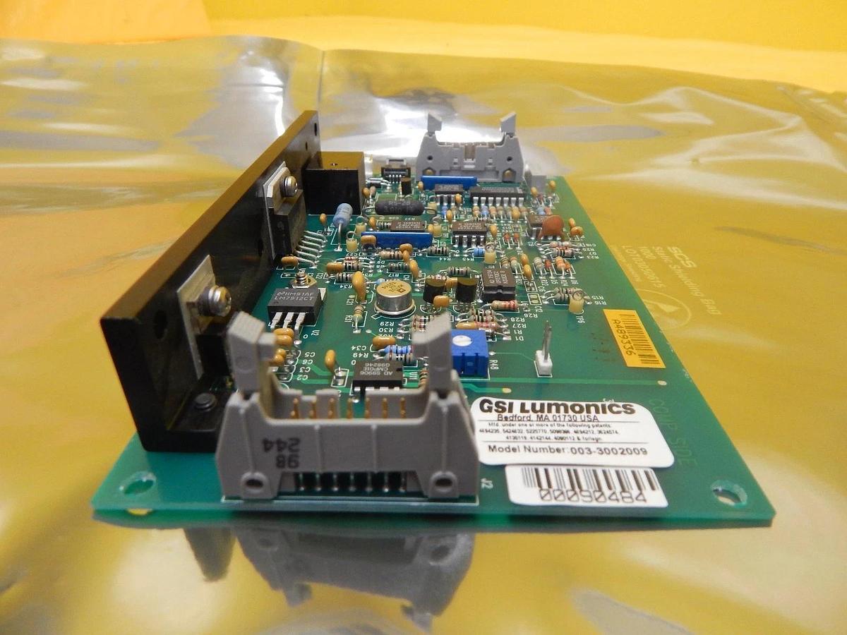 Used GSI Lumonics 003-3002009 Optics PCB KLA-Tencor CRS-3000 General Scanning Working