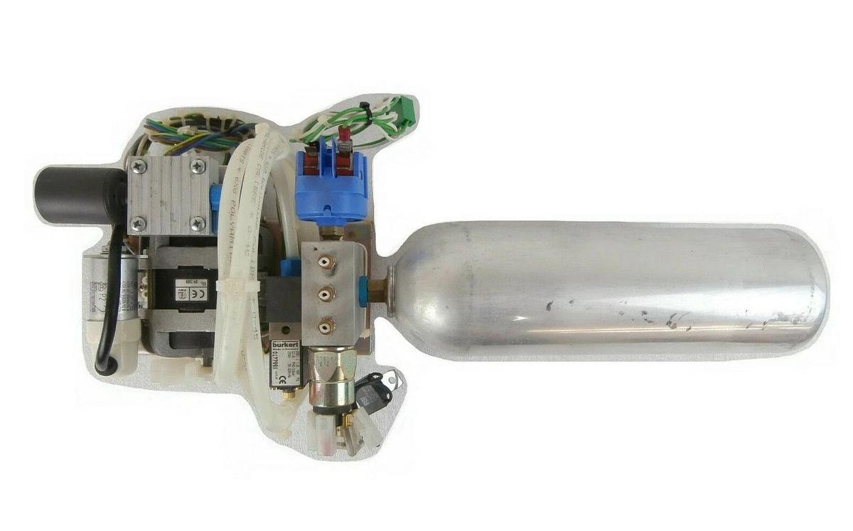 Used KNF Neuberger PM 13813-NPK 09 Diaphragm Vacuum Pump Assembly Working Surplus