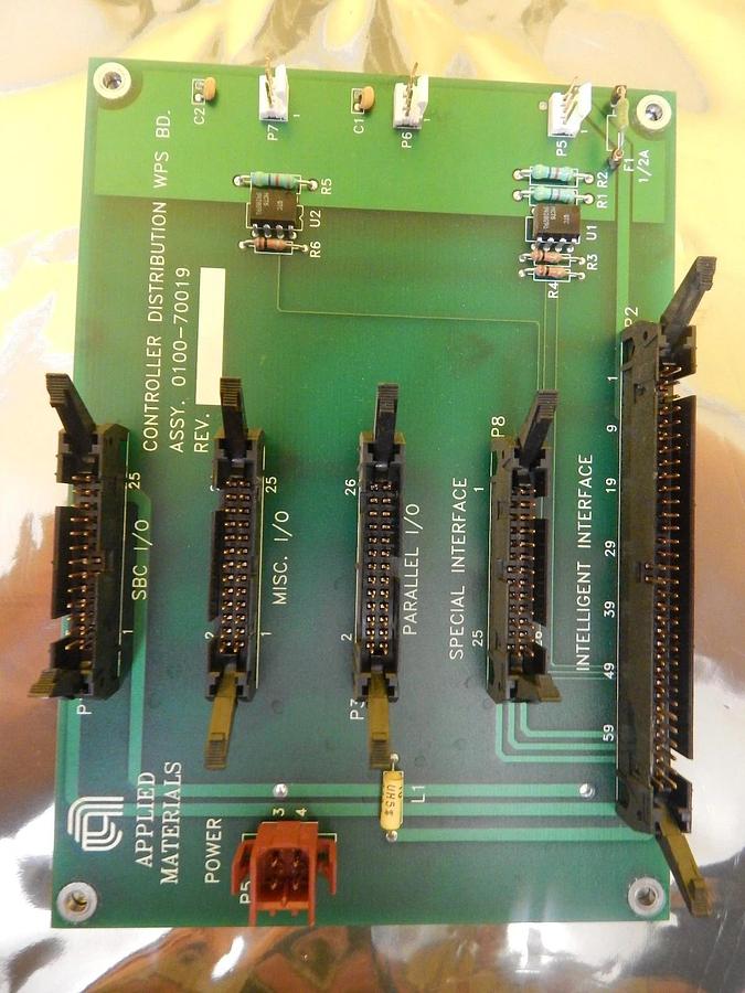 Used AMAT Applied Materials 0100-70019 Controller Distribution WPS PCB P5000 Used