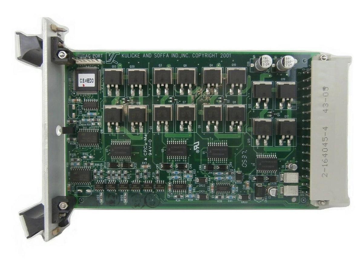 Used Kulicke & Soffa N08001-4200-000-06 Dual HS 2A/.8A PCB Card 8001-4200 Working