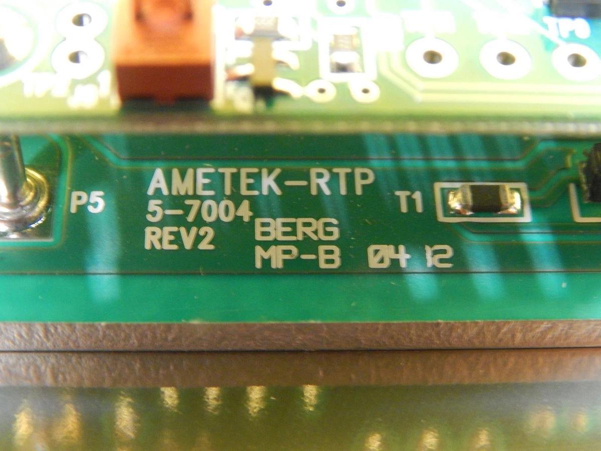 Used Ametek 5-7004 AMETEK-RTP Fan Control PCB Assembly 5-7006 Used Working