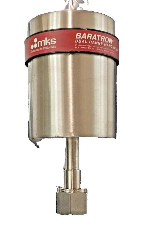 Used MKS Instruments D28H01TCEE0B0 Baratron Dual Range Manometer Working