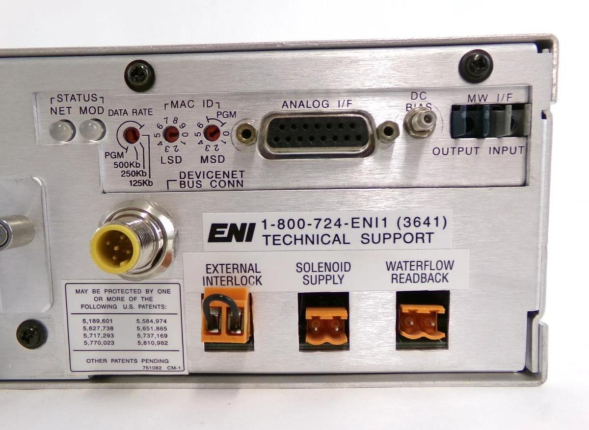 Used GHW-12Z Genesis ENI Power Systems GHW12Z-13DF2NH-002 RF Generator Working