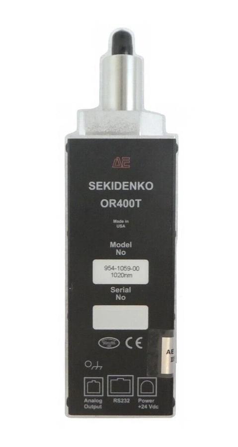 Used AE Sekidenko 954-1059-00 Optical Fiber Temperature Pyrometer OR400T Working