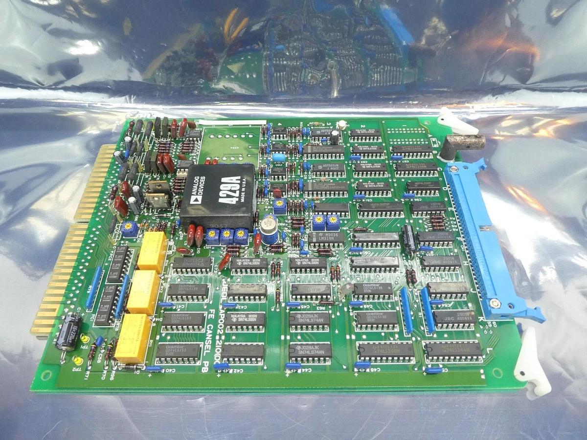 Used JEOL AP002210(00) Processor PCB Card FE CANSEL PB JSM-6300F SEM Working Surplus