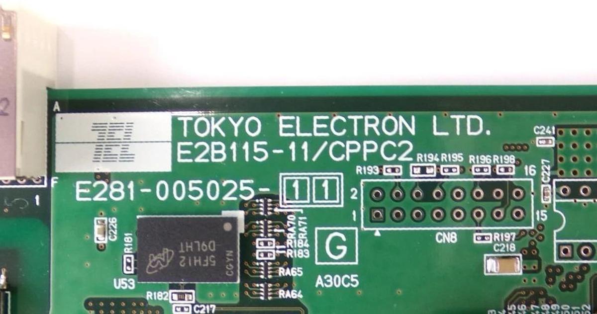 Used TEL Tokyo Electron E244-010015-11 PCB E2B115-11/CPPC2 E281-005025-11 Working