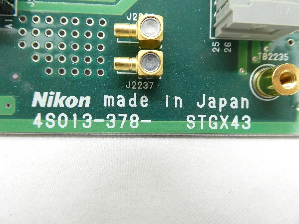 Used Nikon 4S013-378 STGX43 Control Board PCB NSR-S306C Working Spare