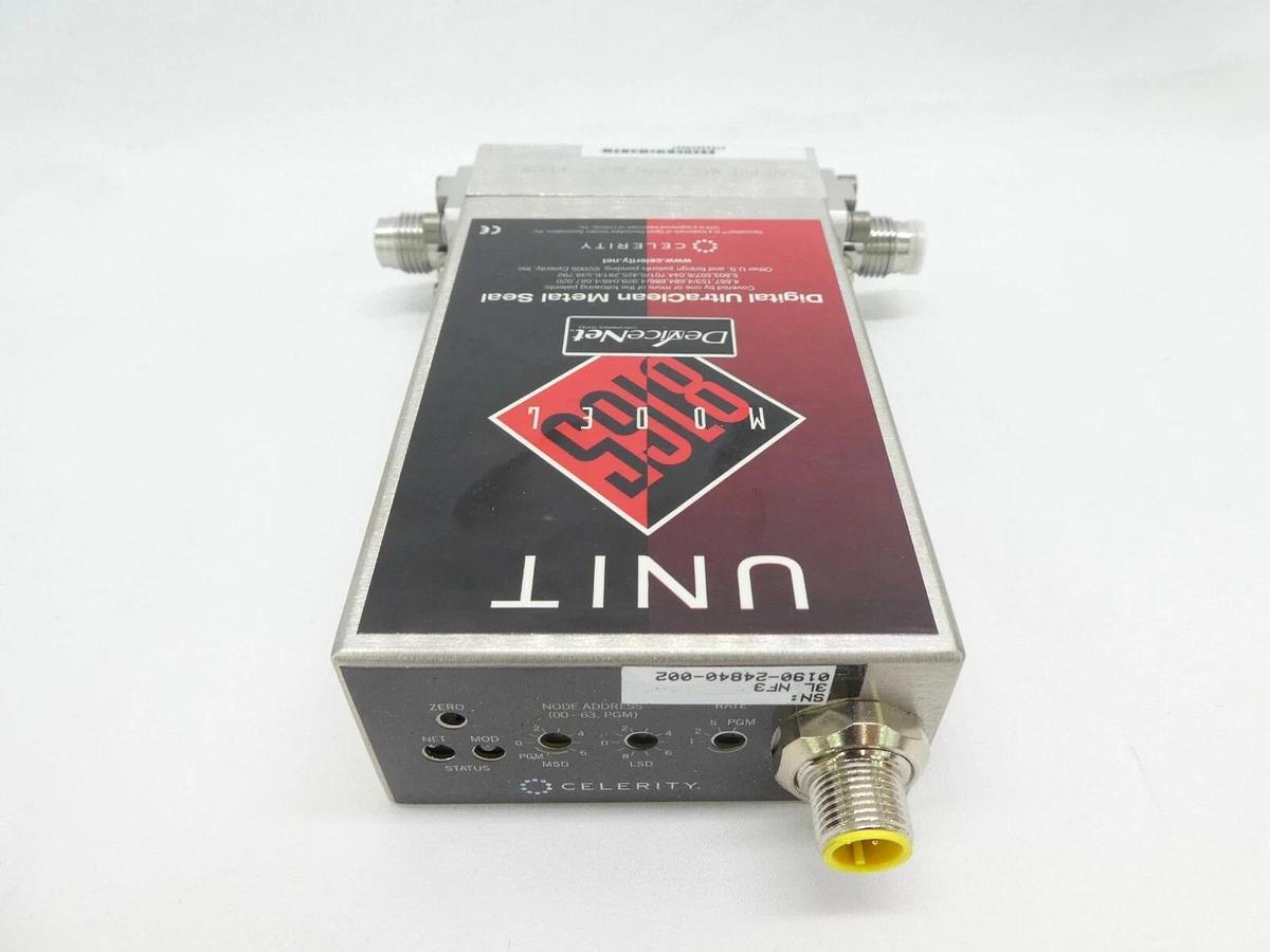Used Celerity UFC-8165 Mass Flow Controller MFC AMAT 0190-24840 3L NF3 Working Spare