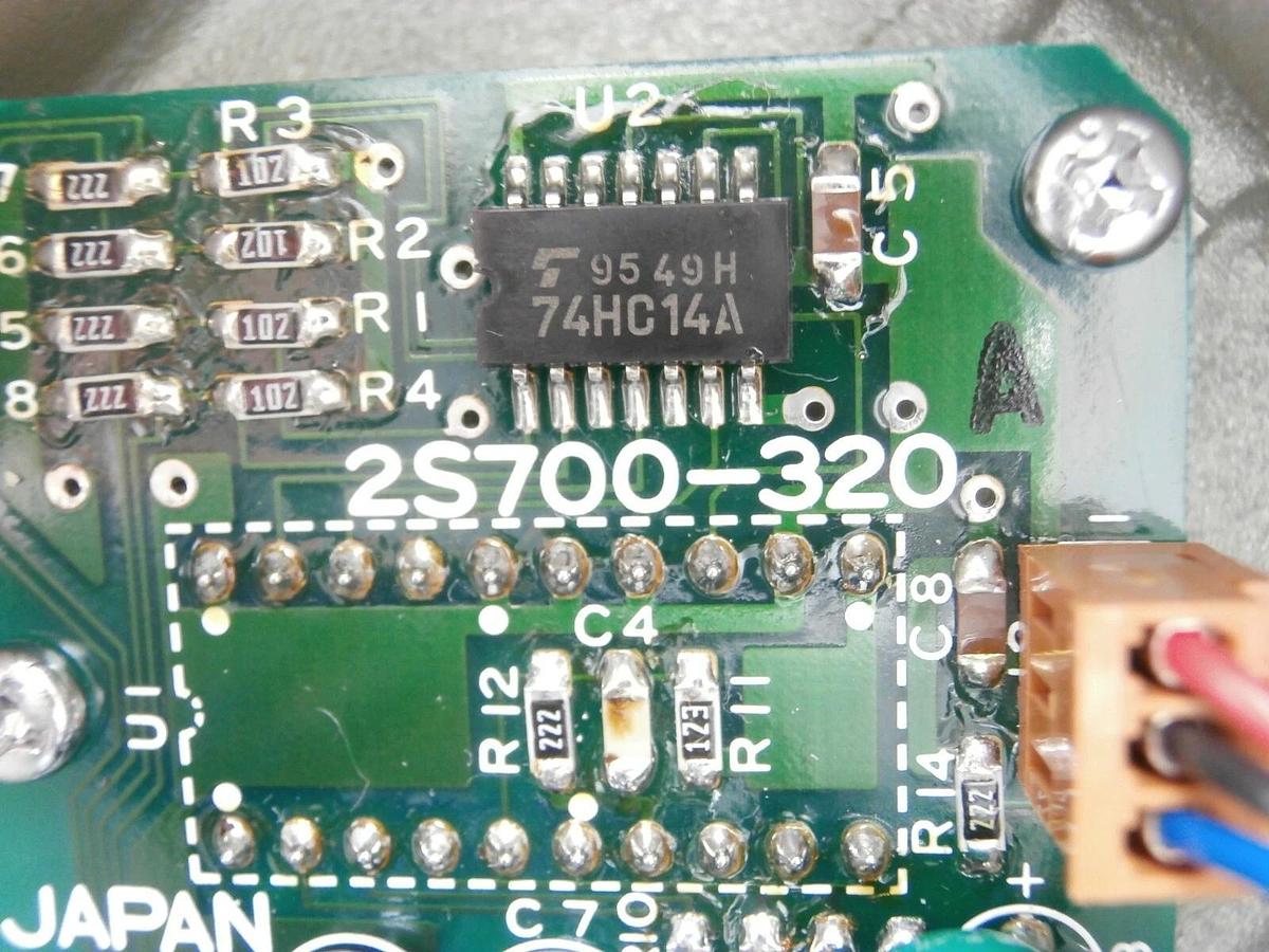 Used Nikon Microscope Optical Sensor Assembly Male Plug PCB 2S700-320 OPTISTATION 3