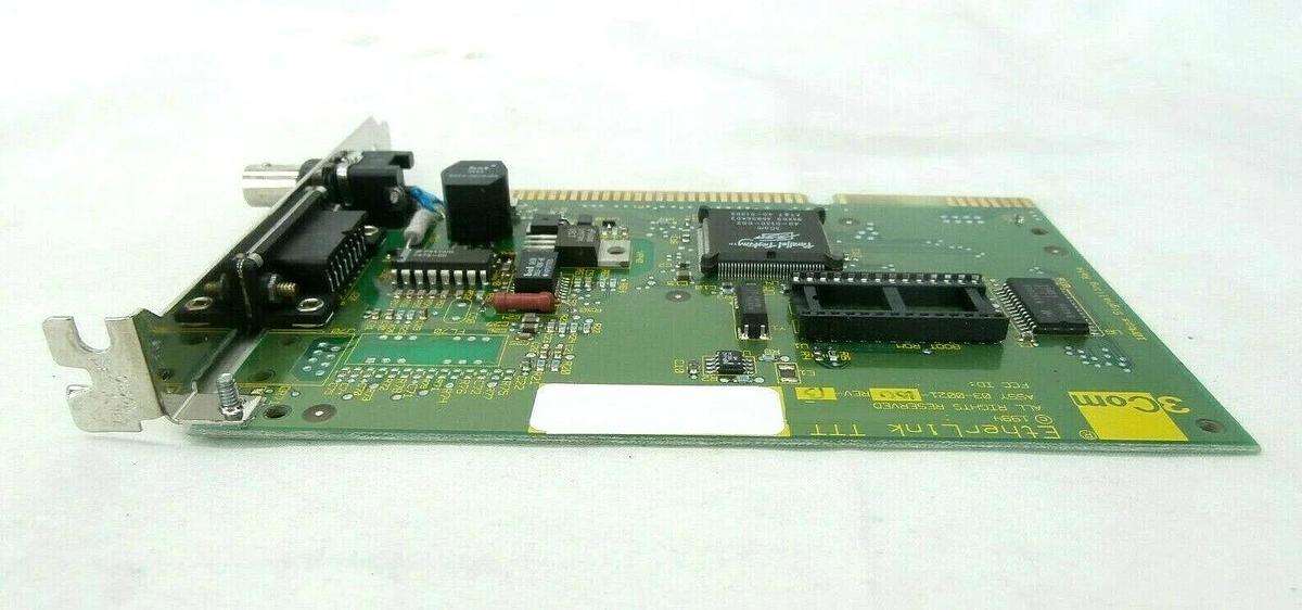 Used 3Com 03-0021-100 EtherLink III Adapter Board PCB Card Clusterlock 7000 Spare