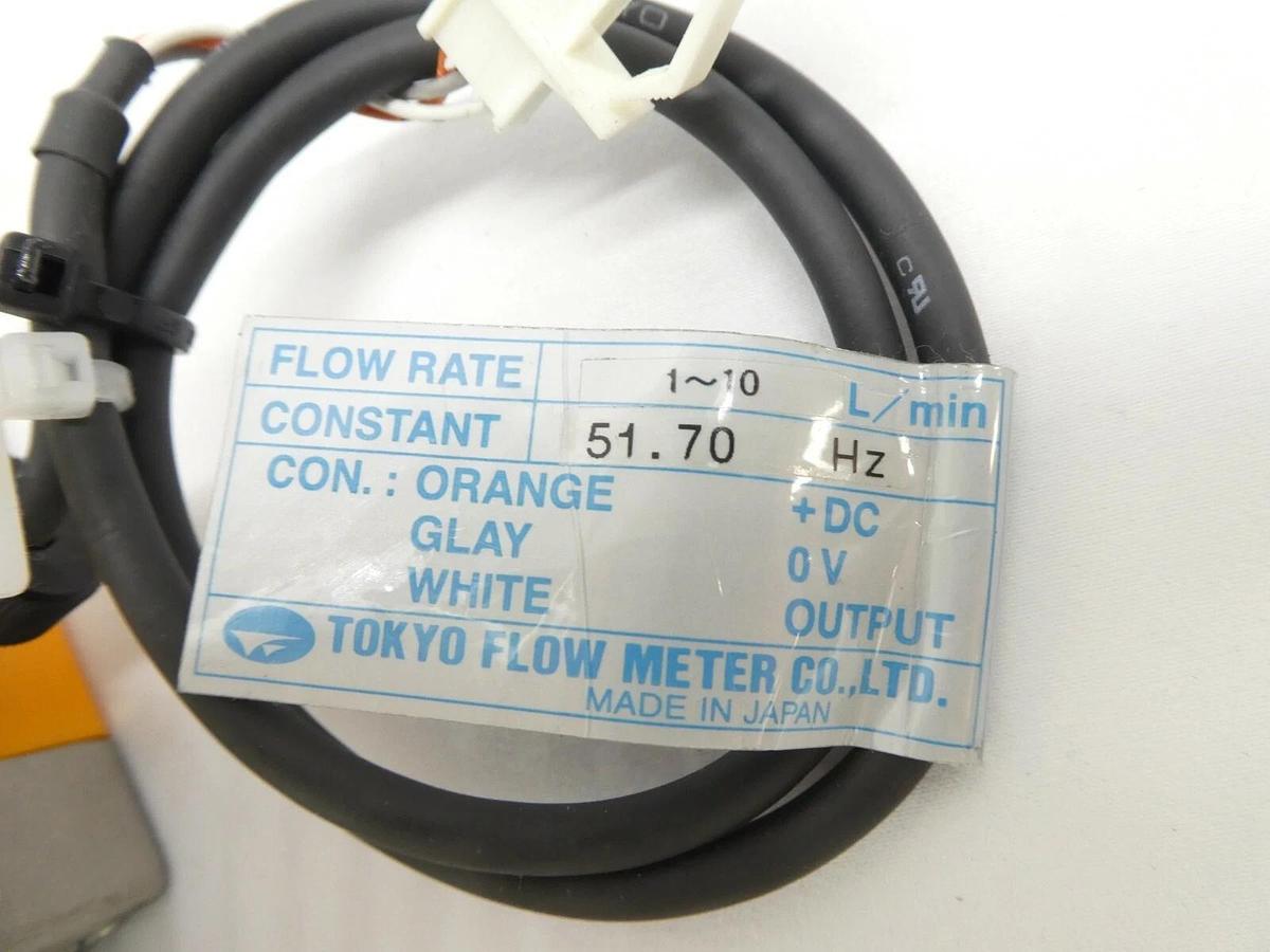Used Tokyo Flow Meter HF-M30 Helical Flow Meter 1 ~ 10 L/min Lot of 3 Working Surplus
