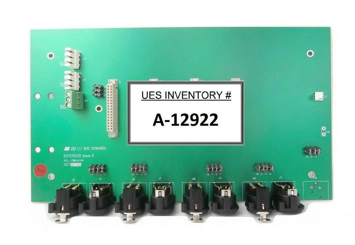 Used Edwards D37215232 iNIM Network Interface Backplane Board PCB Working Surplus